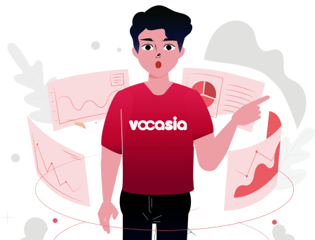 Vocasia Man Illustration